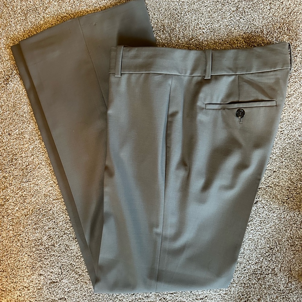 Ann Taylor Taupe Brown Trousers with Stretch